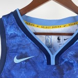 Select Series--NBA Men 2023 Golden State Warriors Blue #30 CURRY Swingman Jersey