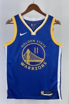 NBA Men 2023 Golden State Warriors Blue #11 THOMPSON Swingman Jersey