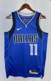 NBA Men 2023 Dallas Mavericks Blue #11 IRVING Jersey High Quality Name and Number Print
