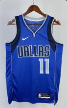 NBA Men 2023 Dallas Mavericks Blue #11 IRVING Jersey High Quality Name and Number Print