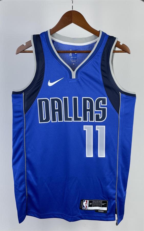 NBA Men 2023 Dallas Mavericks Blue #11 IRVING Jersey High Quality Name and Number Print