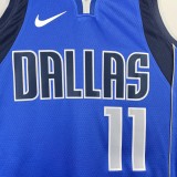 NBA Men 2023 Dallas Mavericks Blue #11 IRVING Jersey High Quality Name and Number Print