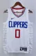 NBA Season 2023 Men Los Angeles Clippers White #0 WESTBROOK Jersey High Quality Name and Number Print