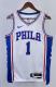 NBA Men 2023 Philadelphia 76ers White #1 HARDEN Swingman Jersey
