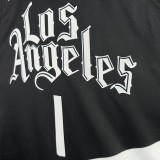 NBA Men 2023 Los Angeles Clippers Black with Jordan Logo #1 HARDEN Jersey High Quality Name and Number Print