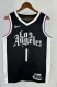 NBA Season 20-21 Men Los Angeles Clippers in Latin Black City #1 HARDEN Jersey High Quality Name and Number Print
