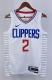 NBA Season 2023 Men Los Angeles Clippers White #2 LEONARD Jersey High Quality Name and Number Print