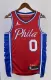 NBA Men 2023 Philadelphia 76ers Red #0 MAXEY Swingman Jersey