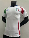 2024 Italy Away Soccer Jersey Player Version  1:1 Quality
