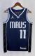 NBA Men Season 2023 Dallas Mavericks Blue with Jordan Logo #11 IRVING Jersey High Quality Name and Number Print