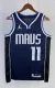 NBA Men Season 2023 Dallas Mavericks Blue with Jordan Logo #11 IRVING Jersey High Quality Name and Number Print