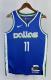 NBA Men Season 2023 Dallas Mavericks Blue #11 IRVING Jersey High Quality Name and Number Print