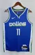 NBA Men Season 2023 Dallas Mavericks Blue #11 IRVING Jersey High Quality Name and Number Print