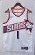 NBA Men 2024 Phoenix Suns White #1 BOOKER Jersey High Quality Name and Number Print