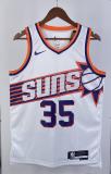 NBA Men 2024 Phoenix Suns White #35 DURANT Jersey High Quality Name and Number Print
