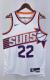NBA Men 2024 Phoenix Suns White #22 AYTON Jersey High Quality Name and Number Print