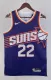 NBA Men 2024 Phoenix Suns Purple #22 AYTON Jersey High Quality Name and Number Print