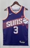 NBA Men 2024 Phoenix Suns Purple #3 BEAL Jersey High Quality Name and Number Print