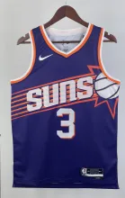 NBA Men 2024 Phoenix Suns Purple #3 BEAL Jersey High Quality Name and Number Print
