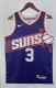 NBA Men 2024 Phoenix Suns Purple #3 BEAL Jersey High Quality Name and Number Print