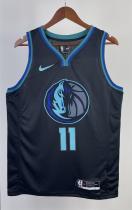 NBA Men Season 2023 Dallas Mavericks Black #11 IRVING Jersey High Quality Name and Number Print
