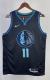 NBA Men Season 2023 Dallas Mavericks Black #11 IRVING Jersey High Quality Name and Number Print