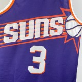 NBA Men 2024 Phoenix Suns Purple #3 BEAL Jersey High Quality Name and Number Print