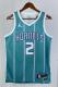 NBA Men 2023 Charlotte Hornets Green #2 BALL Jersey High Quality Name and Number Print