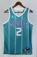 NBA Men 2023 Charlotte Hornets Green #2 BALL Jersey High Quality Name and Number Print