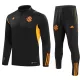 23/24 Internacional Kids Black Sweater Tracksuit  Thai Quality