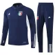 23/24 Italy Kids Dark Blue Sweater Tracksuit Thai Quality