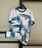 2024 Greece Home Soccer Jersey Fans Version 2078