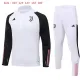 23/24 Juventus Kids White Sweater Tracksuit Thai Quality
