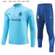 23/24 Marseille Kids Blue Sweater Tracksuit Thai Quality