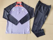23/24 Liverpool Kids Purple Sweater Tracksuit Thai Quality