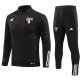 23/24 San Paulo Kids Black Sweater Tracksuit Thai Quality