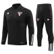 23/24 San Paulo Kids Black Sweater Tracksuit Thai Quality