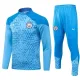 23/24 Man City Kids Sky Blue Sweater Tracksuit Thai Quality