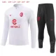 23/24 AC Kids White Sweater Tracksuit Thai Quality