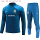 23/24 Marseille Kids Dark Blue Sweater Tracksuit Thai Quality