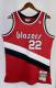 NBA 1983-84 Portland Trail Blazers Retro Red #22 DREXLER Jersey High Quality Name and Number Print
