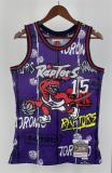 NBA Men Season 1998-99 Toronto Raptors Retro Purple #15 CARTER Swingman Jersey