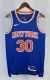 NBA Men 2023 New York Knicks Blue #30 RANDLE Jersey High Quality Name and Number Print