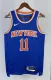 NBA Men 2023 New York Knicks Blue #11 BRUNSON Jersey High Quality Name and Number Print