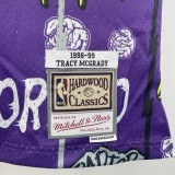 NBA Men Season 1998-99 Toronto Raptors Retro Purple #1 McGRADY Swingman Jersey