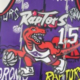 NBA Men Season 1998-99 Toronto Raptors Retro Purple #15 CARTER Swingman Jersey