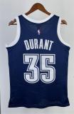 NBA New 15-16 Men Oklahoma City Thunder Dark Blue #35 DURANT Swingman Jersey
