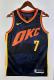 NBA Men 2024 Oklahoma City Thunder City Edition Dark Blue #7 HOLMGREN Jersey High Quality Name and Number Print