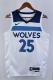 NBA Men 2023 Minnesota Timberwolves White #25 ROSE Jersey High Quality Name and Number Print