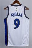 NBA Men Season 2023 Washington Wizards White Retro #9 AVDIJA Jersey High Quality Name and Number Print